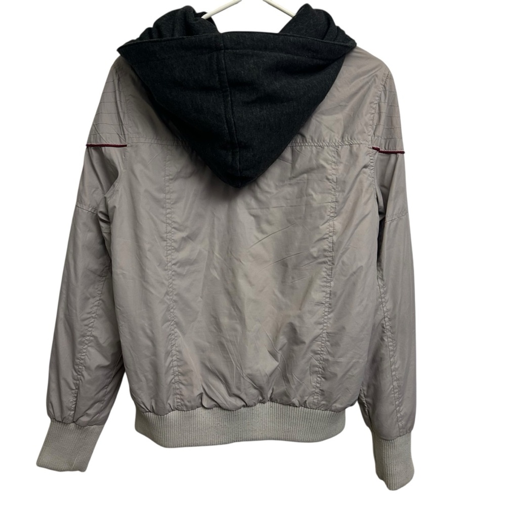 Roxy Gray Bomber Jacket - Picture 4 of 9